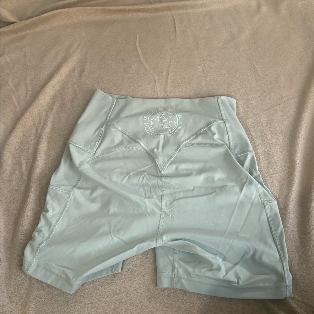 Gymshark Women's Mint Green Bike Shorts